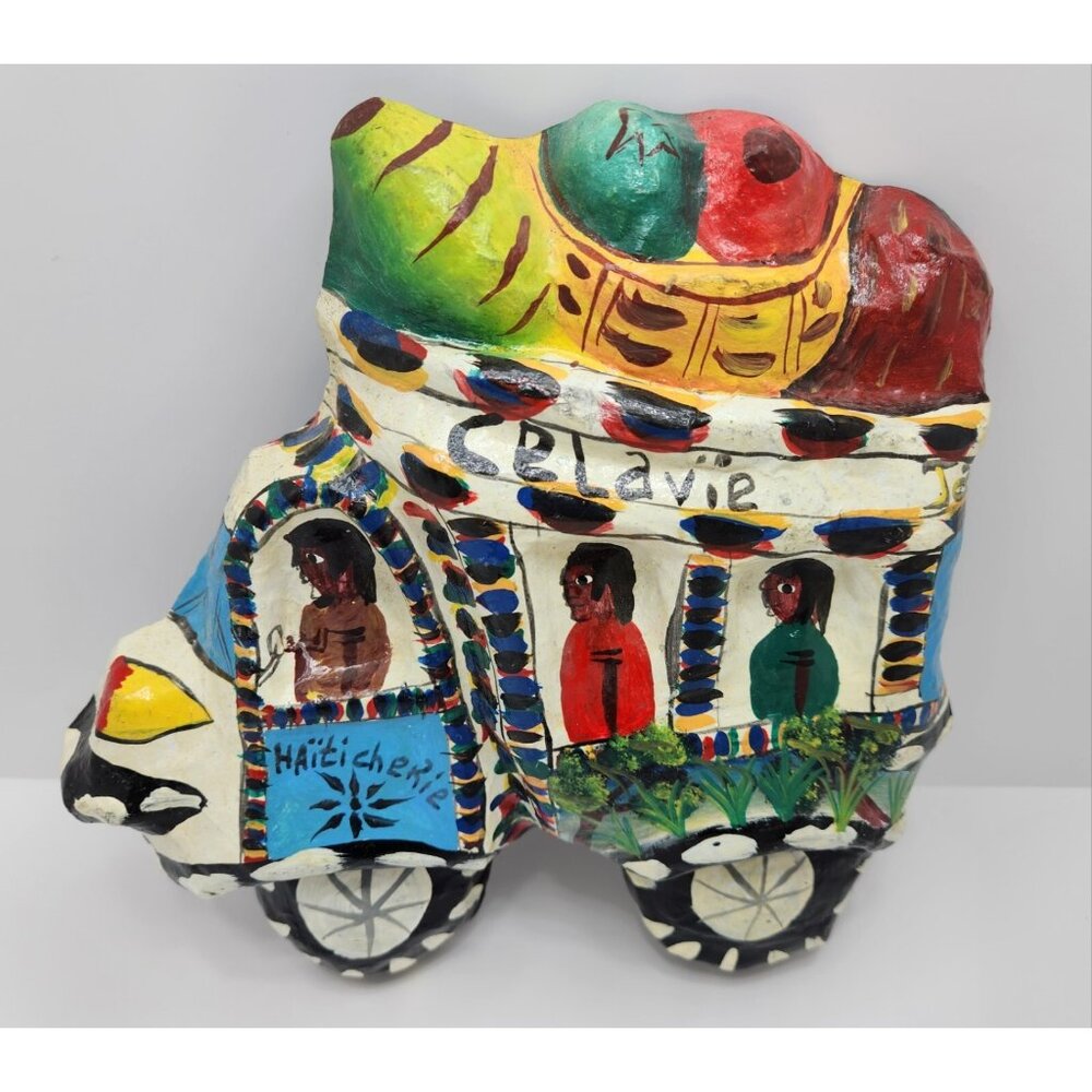 Art Creation Foundation For Children Haiti Paper‎ Mache Art Piece